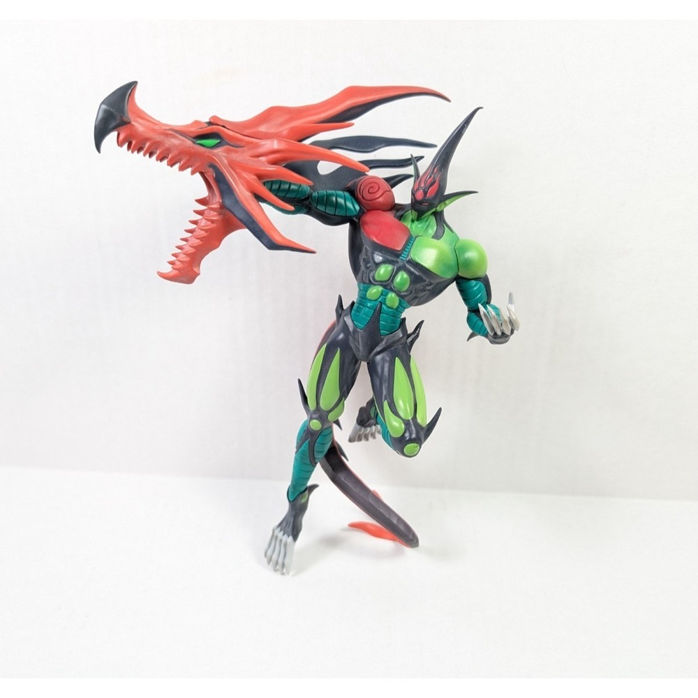 YuGiOh GX Flame Wingman Statue Figure‎ SH MonsterArts NO STAND MISSING WING